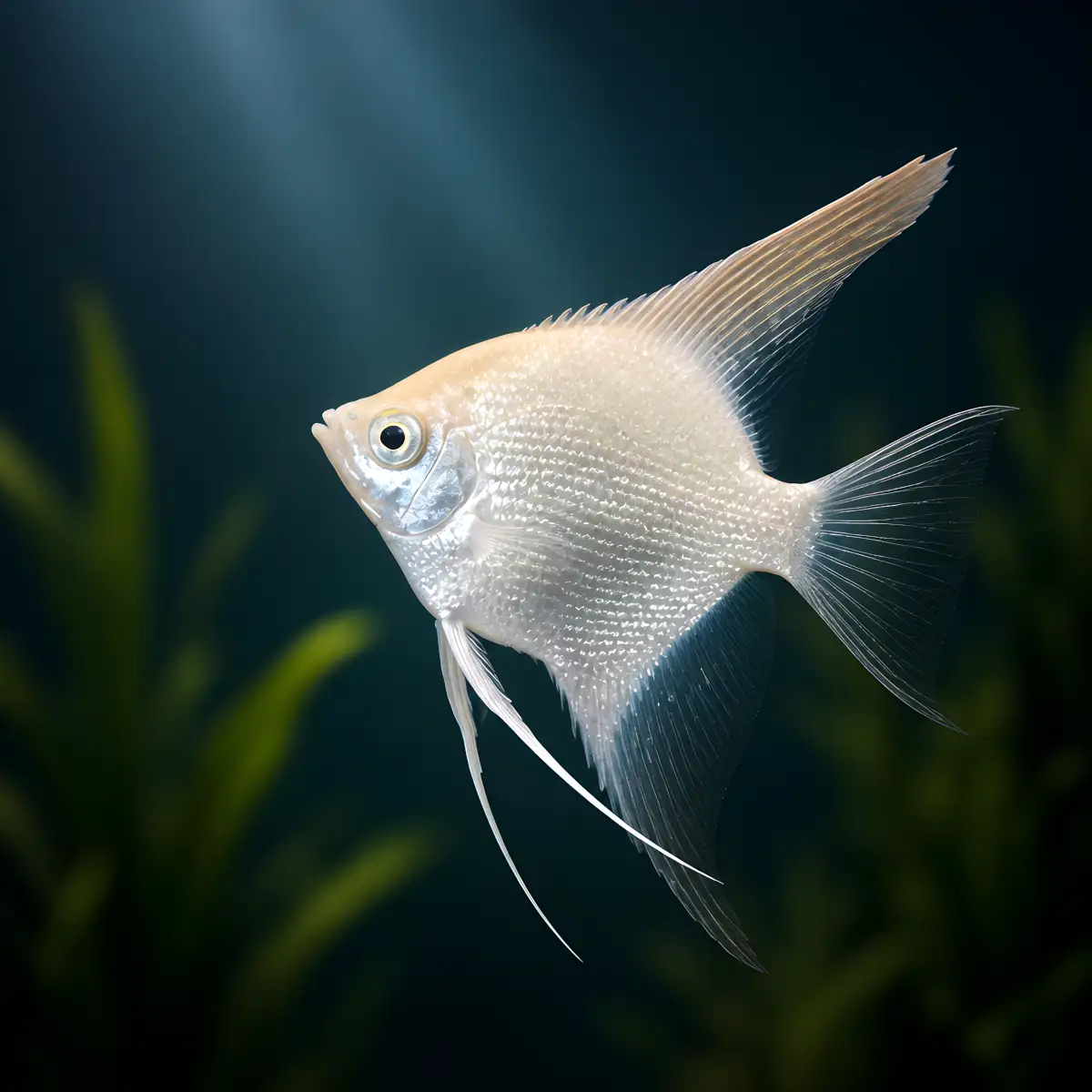 Lilac Point Pearlscale Angelfish