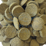 Spirulina Wafers are great for feeding shrimp and bottom feeders who don't need a high protein diet.